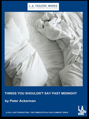 Things You Shouldn't Say Past Midnight - Audiobook